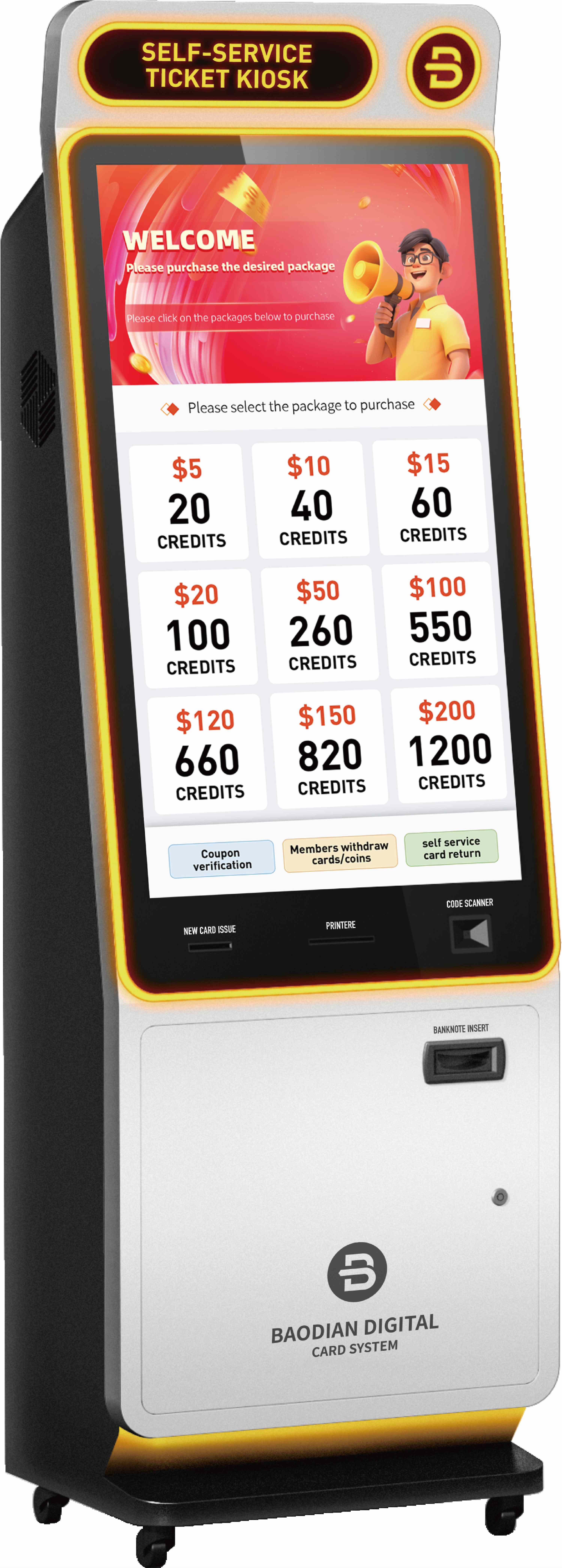 XZ-3 Self-Service Kiosk